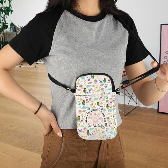 Compact Women's Crossbody Bag - Perfect Storage for Daily Essentials & Gifts - Picture 7 of 7